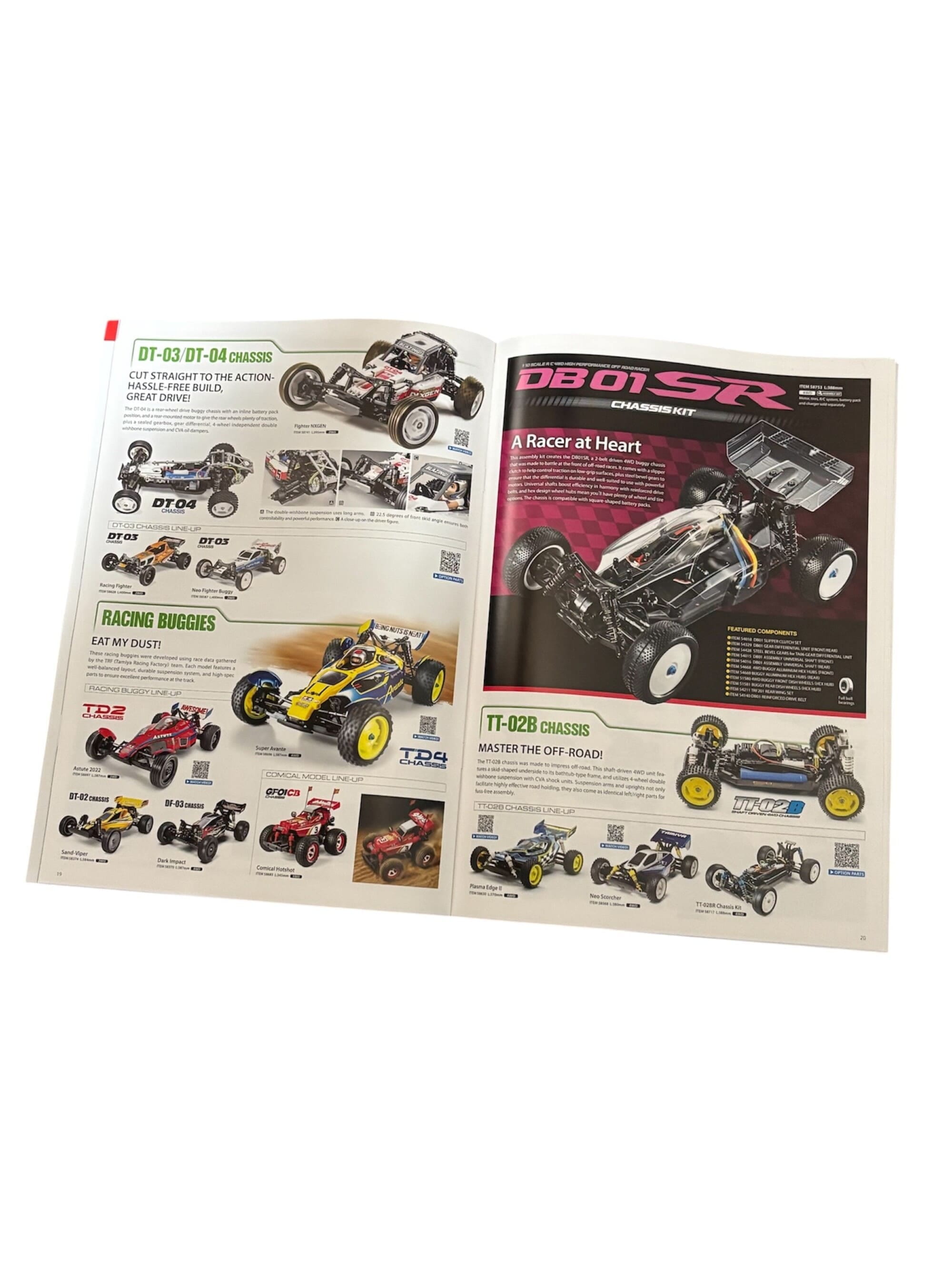 TAMIYA R_C Line Up Vol.1 2026 RC Modellbau Katalog Englisch