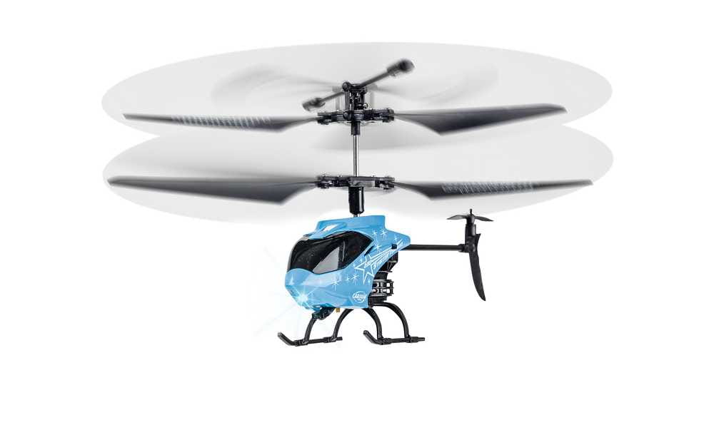 Carson RC Hubschrauber Starter Tyrann 230 IR 2Ch RTF cyan