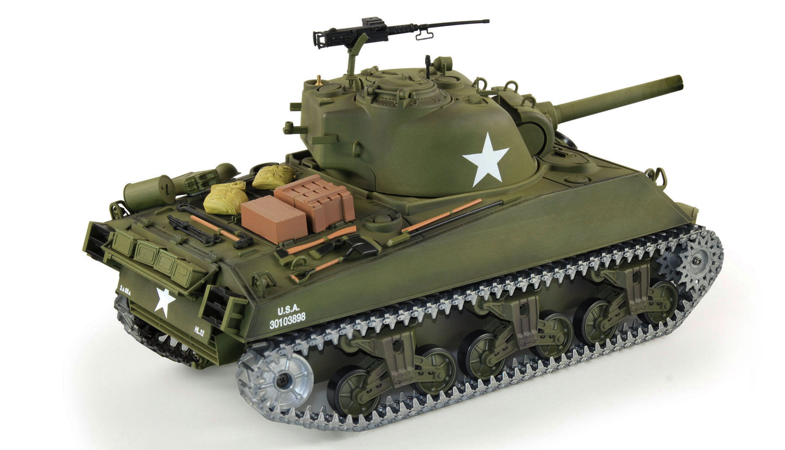 Amewi RC Panzer Sherman M4A3 1_16 Professional Line IR_BB