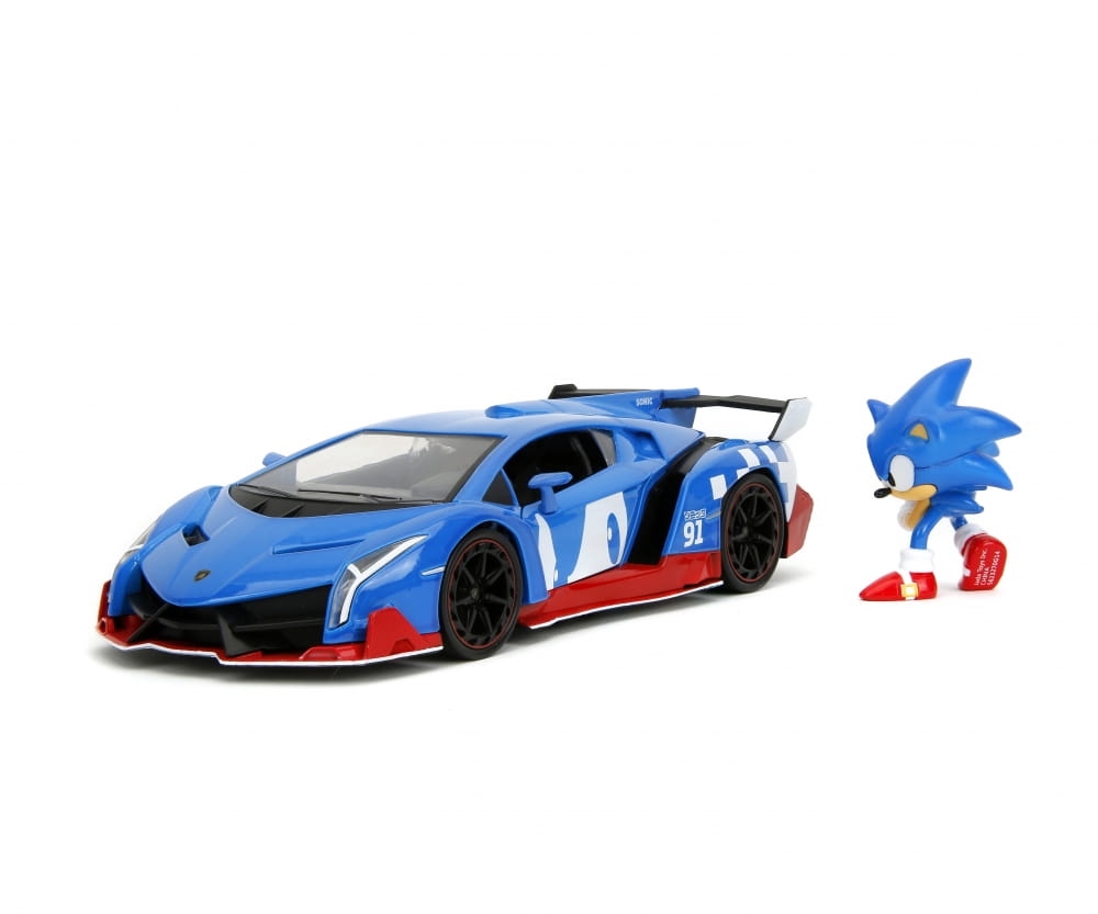 Jada Sonic 2009 Chevrolet Corvette 1:24 Modellauto