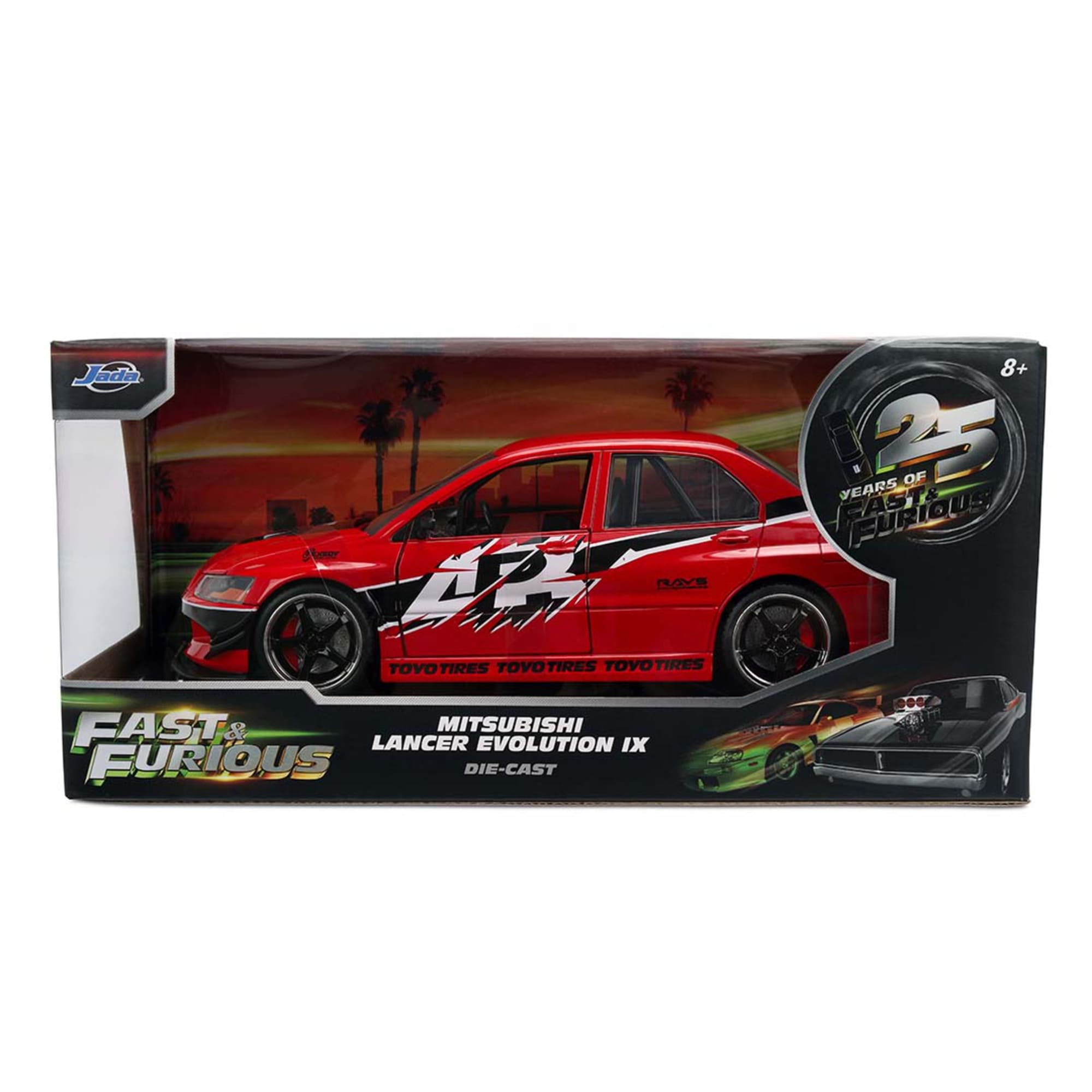 Jada Toys Fast _ Furious Mitsubishi Lancer Evolution IX 2006 1_24 rot