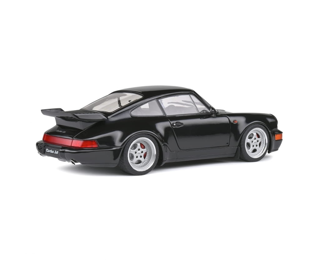 Solido Modellauto Porsche 911 964 Turbo 1_18 in Schwarz 1993