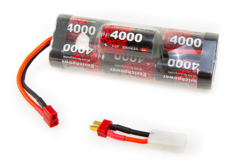 Robitronic NiMH 8_4V_ 4000mAh_ Hump Pack_ T-Stecker - Tamiya - RC-Zubehoer
