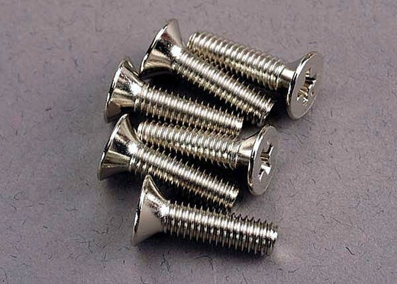 Traxxas Schrauben 4x15mm COUNTERSUNK MACH - RC-Zubehoer