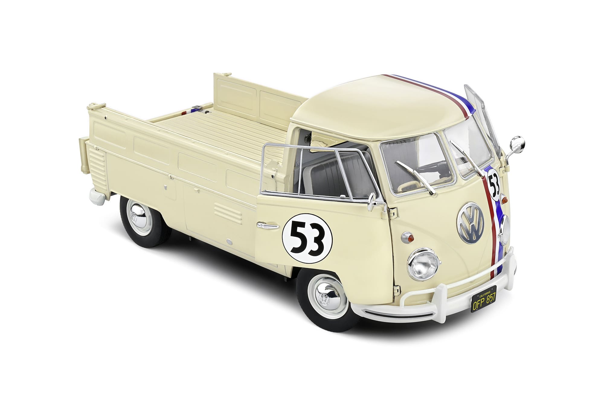 Solido 1_18 Volkswagen T1 Pick Up Racer 53 1950 Modellauto im beigen Design