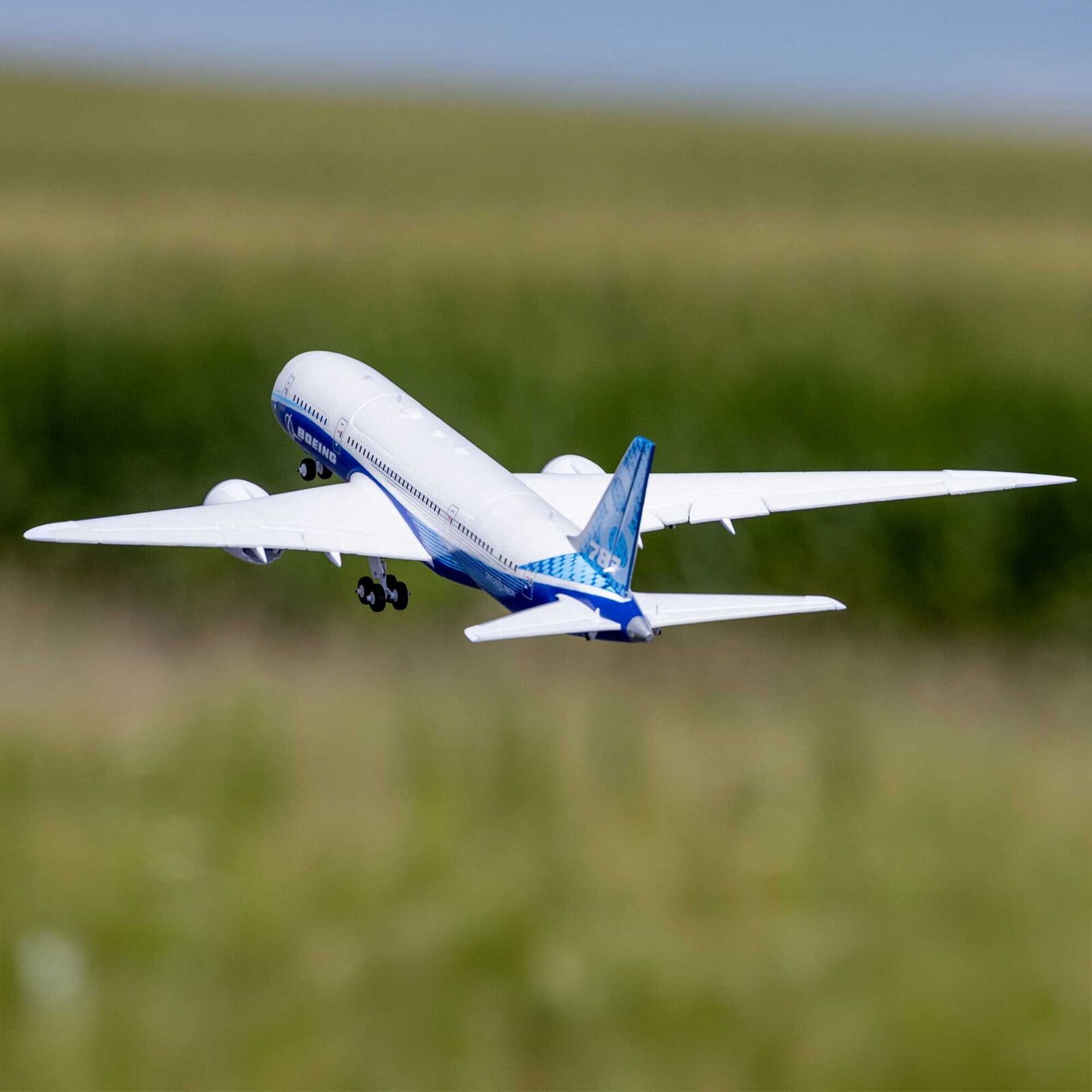 E-flite Micro Boeing 787-8 Dreamliner Twin 30 mm EDF BNF Basic mit AS3X und SAFE Select_ 715 mm Span
