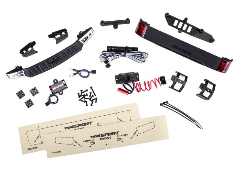 Traxxas LED Licht-Kit kpl. mit Powersupply _Headlights_ Tail light - - RC-Zubehoer Traxxas LED Licht-Kit kpl. mit Powersupply _Headlights_ Tail light - - RC-Zubehoer