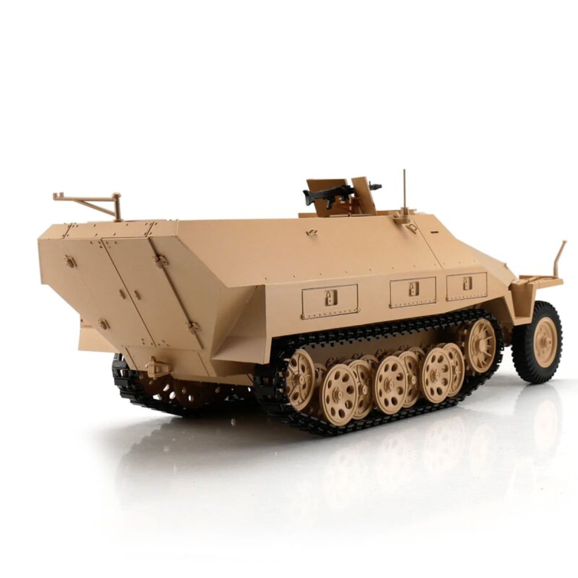 Torro 1_16 RC Modell Sd_ Kfz_ 251_1 Ausf. D in sandfarbe mit funktionalen Details