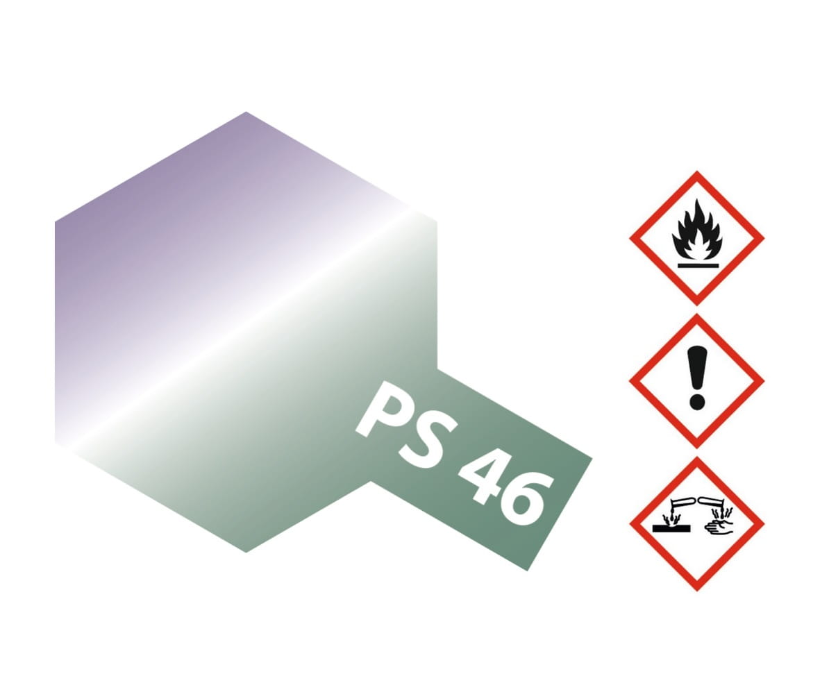 Tamiya PS-46 Grün-Violett Schillernd Sprühfarbe 100ml für Polycarbonat ( Lexanfarbe )