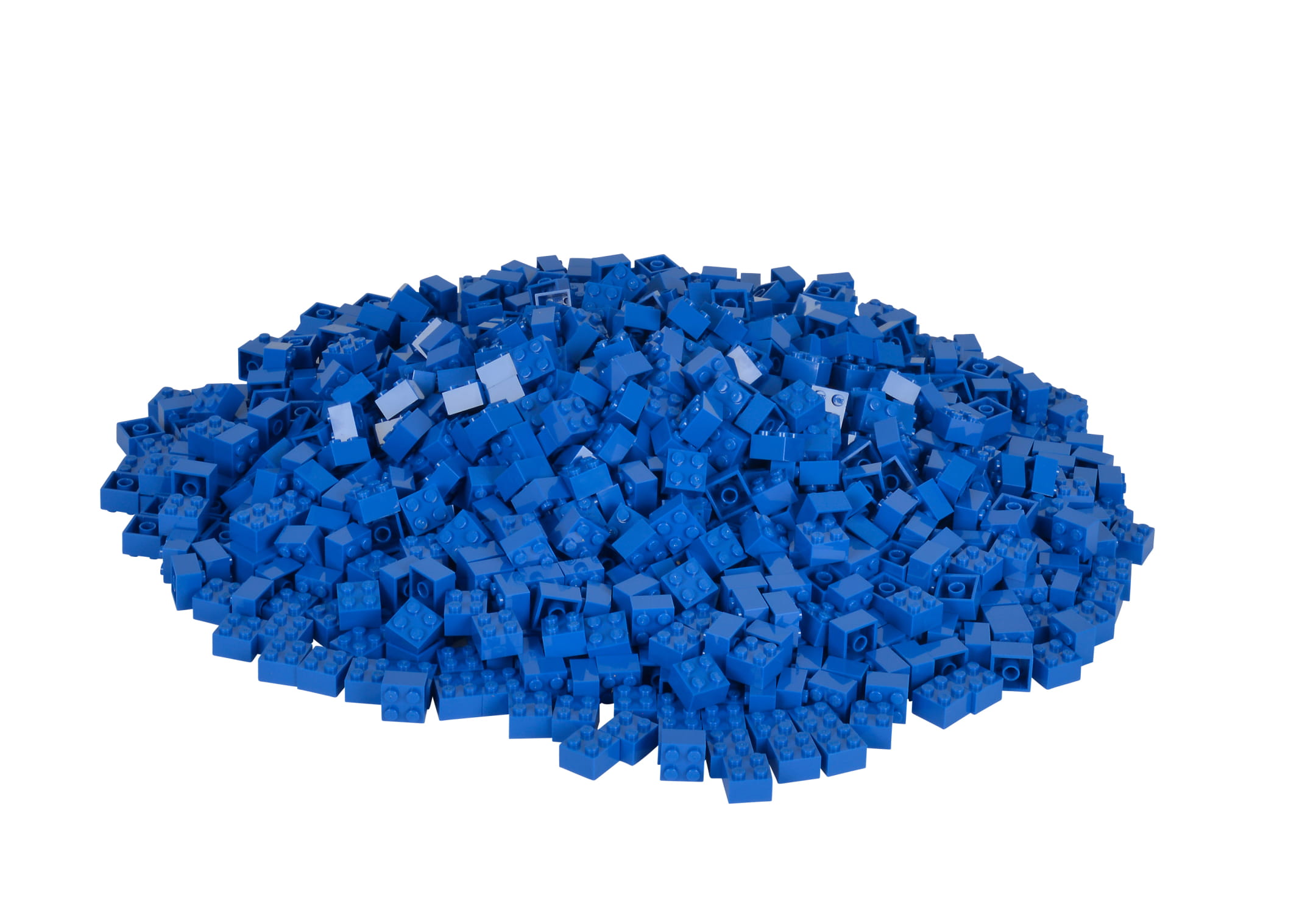 Androni Bausteine Blox 1000 blaue 4er Steine lose