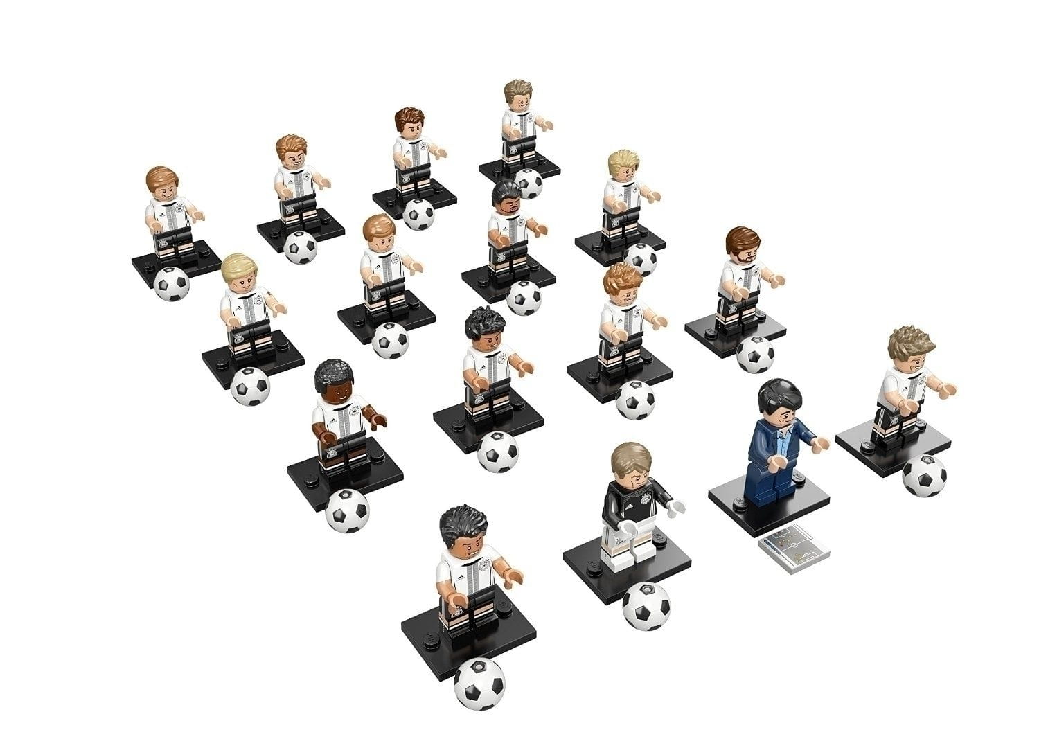 Lego Minifigur Thomas Müller Nummer 13 1 Stück DFB Die Fußball Mannschaft Limitiert