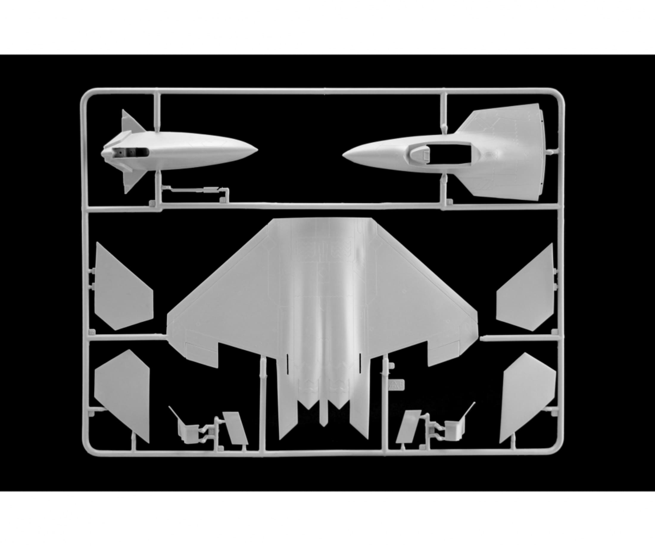 Italeri 1_72 Modell-Set F-22 Raptor Plastik Modellbausatz - RC-Zubehoer