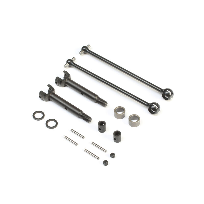 Losi Steel CVA Driveshaft Set, SR Diff: 22 5.0 SR