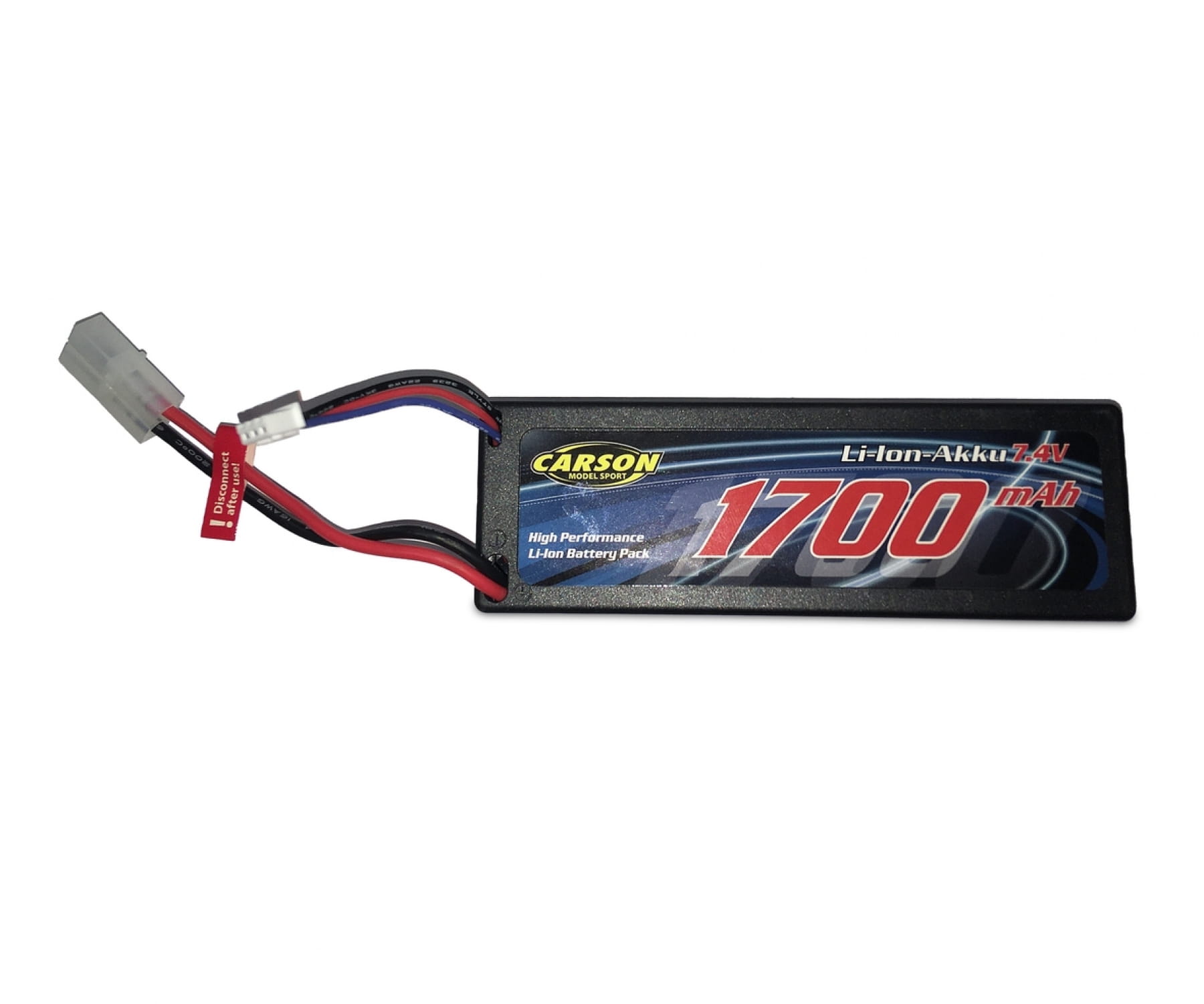 CARSON Akku 7 4V 1700mAh fuer X10 Modelle carson 1700mah akku
