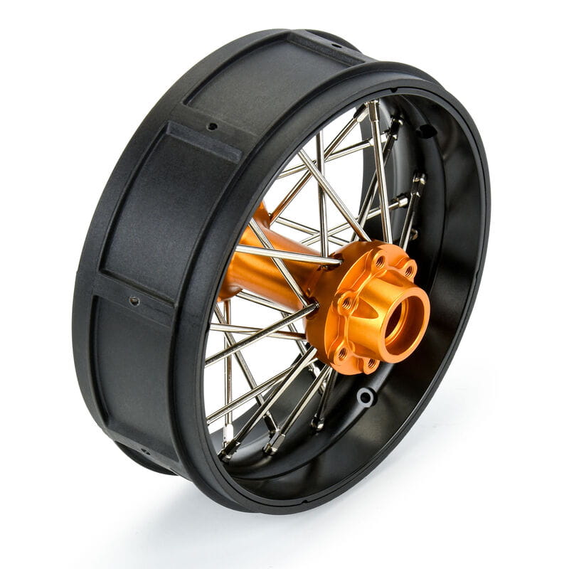 Proline 1_4 Pro-Spec Aluminum V2 Bead Rear Felge Schwarz_Gold _1_ Promoto-SM - RC-Zubehoer