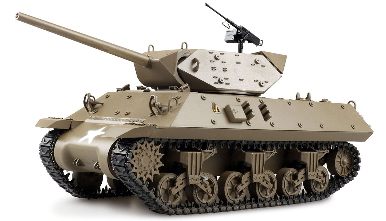 Amewi RC Panzer Wolverine M10 Jagdpanzer voll-Metall, 2,4GHz grün