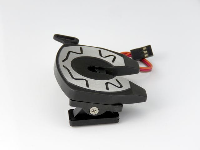 Wedico Aluminium-Sattel fuer Auflieger mit Servo - RC-Zubehoer