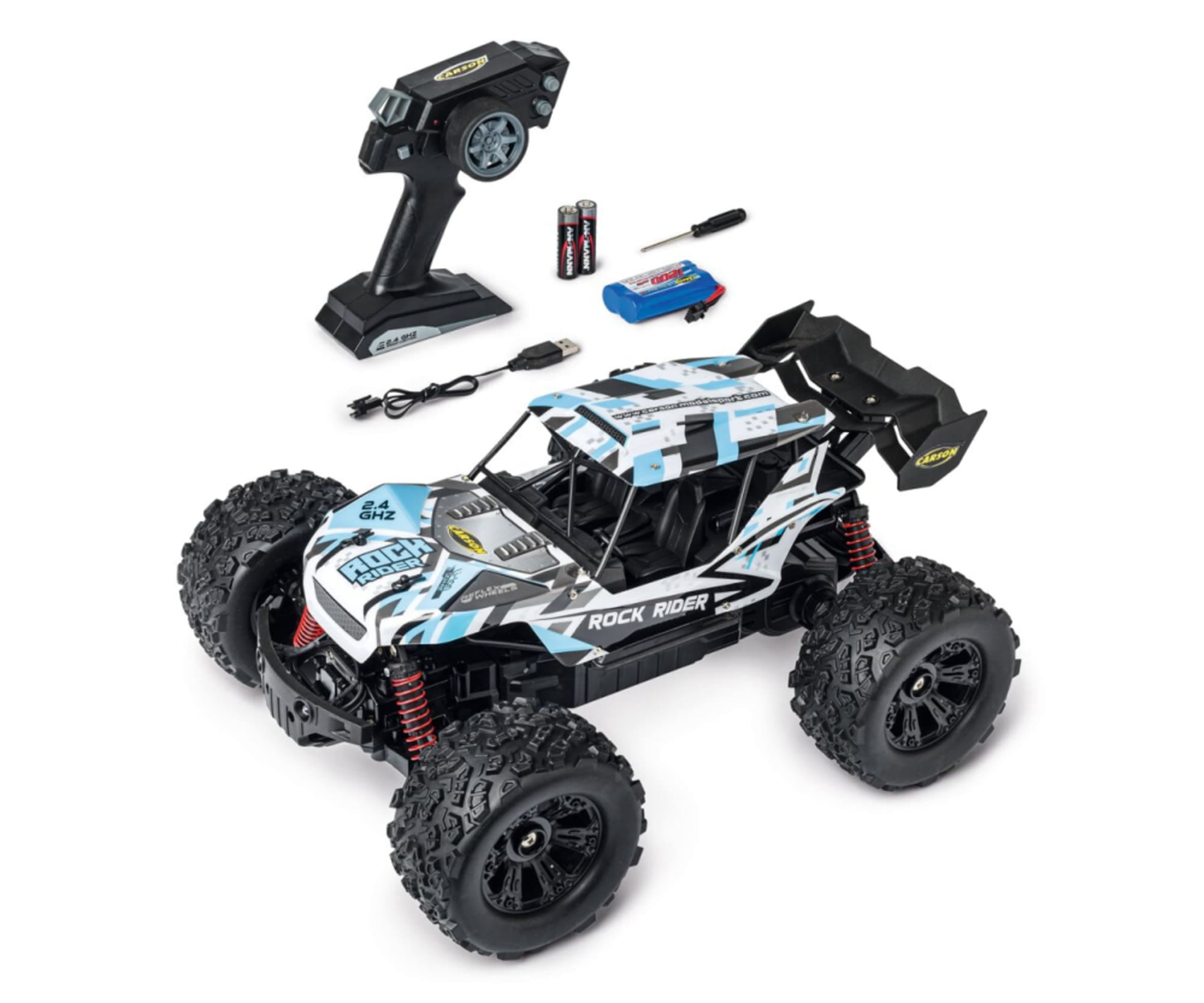 Carson RC Spielzeug 1:12 Rock Rider 2,4 GHz 100% RTR