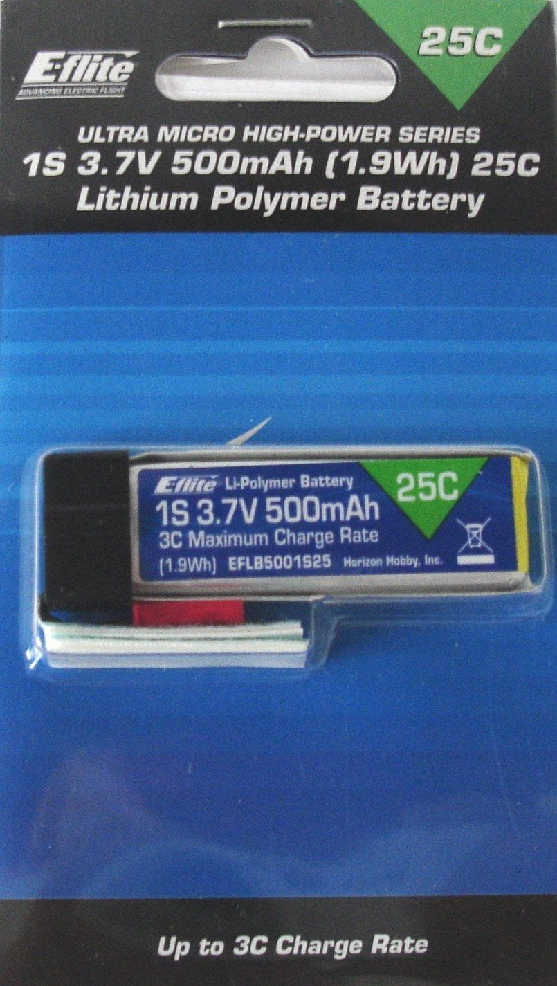 E-Flite Blade 120 SR / MQX Original Lipo Akku 3,7V 25C 500mAh E-Flite Blade 120 SR / MQX Original Lipo Akku 3,7V 25C 500mAh