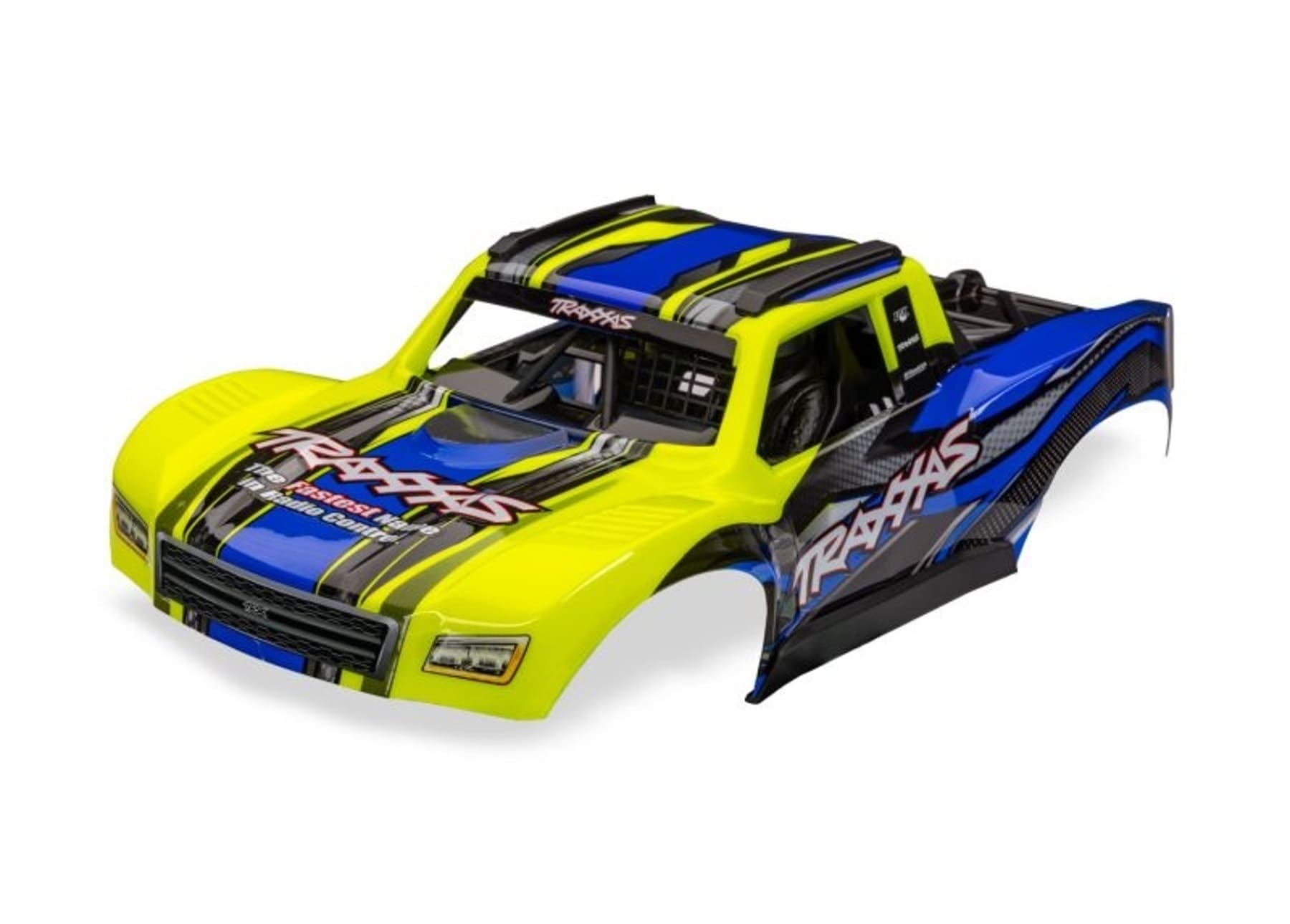 Karosserie gelb fuer Mini Slash 4x4 fuer RC Modelle