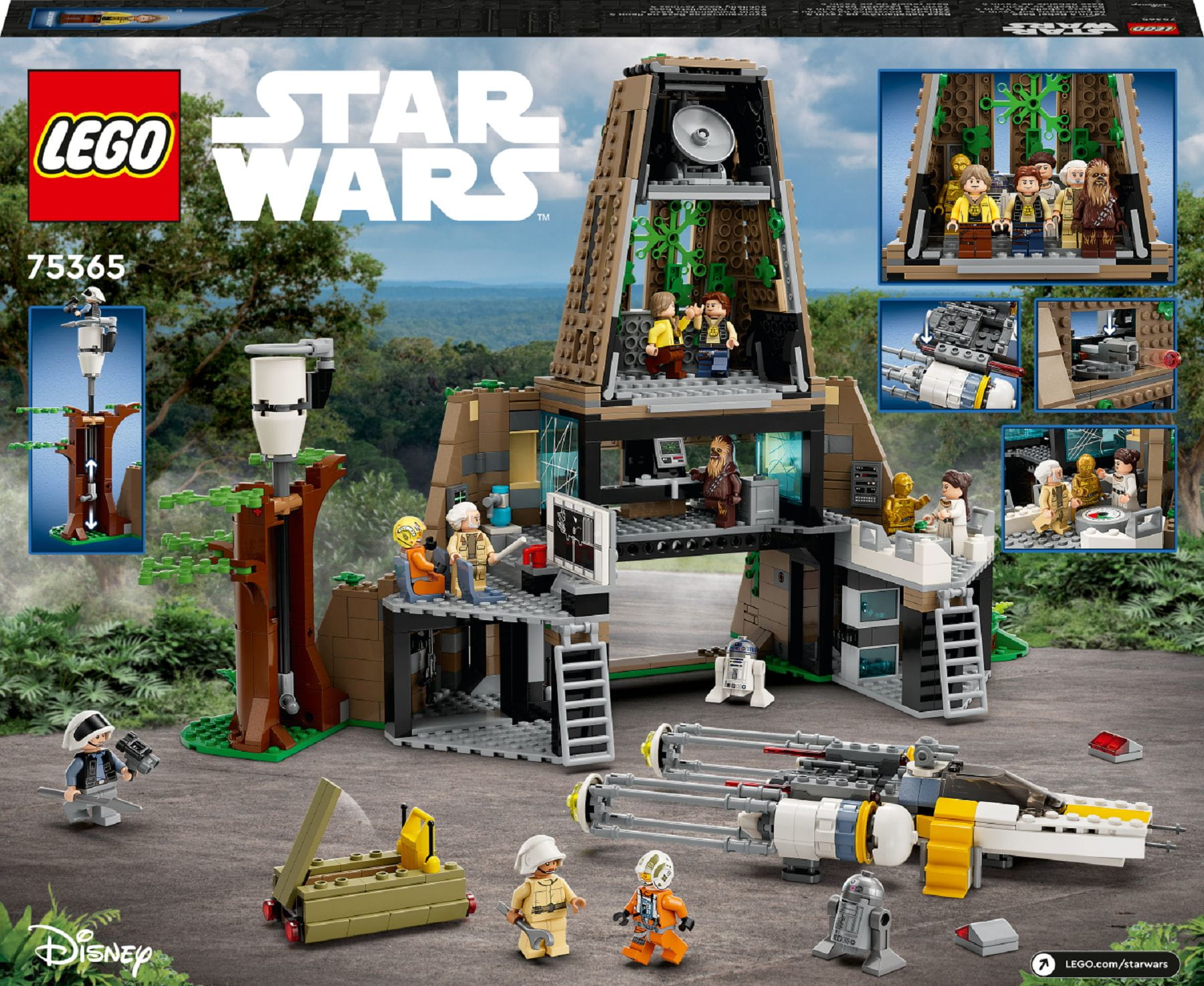 LEGO Star Wars Rebellenbasis auf Yavin 4