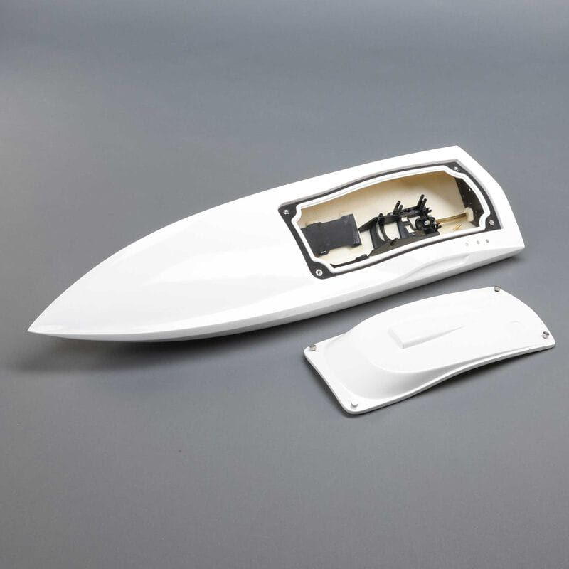 Proboat Hull - Cnpy Set_ Wht_ Impulse 3 - RC-Zubehoer