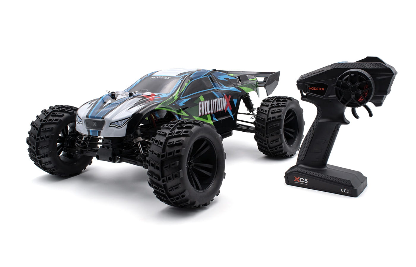 Evolution X RC Monster Truck Brushed 4WD 1_10 RTR Modster evolution-x-rc-monster-truck-brushed-4wd-1-10-rtr