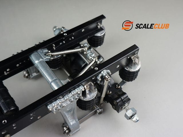 ScaleClub Hinterachs-Luftfederung für 2-Achser ScaleClub Hinterachs-Luftfederung fuer 2-Achser - RC-Zubehoer