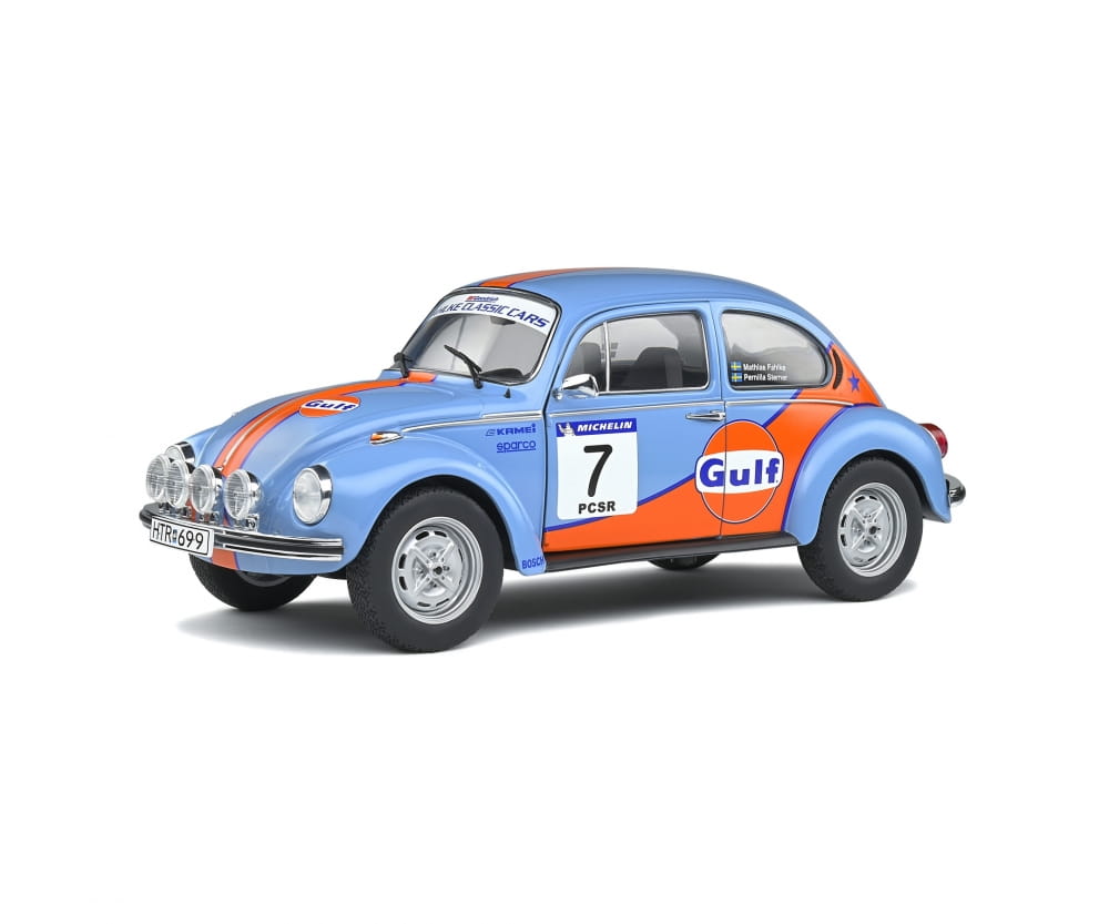 Solido 1:18 VW Käfer 1303 blau #7