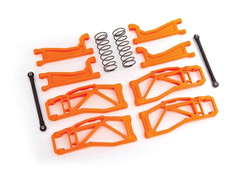 Traxxas Querlenker-Set WideMaxx orange Querlenker_ Spurstangen _Fede - RC-Zubehoer
