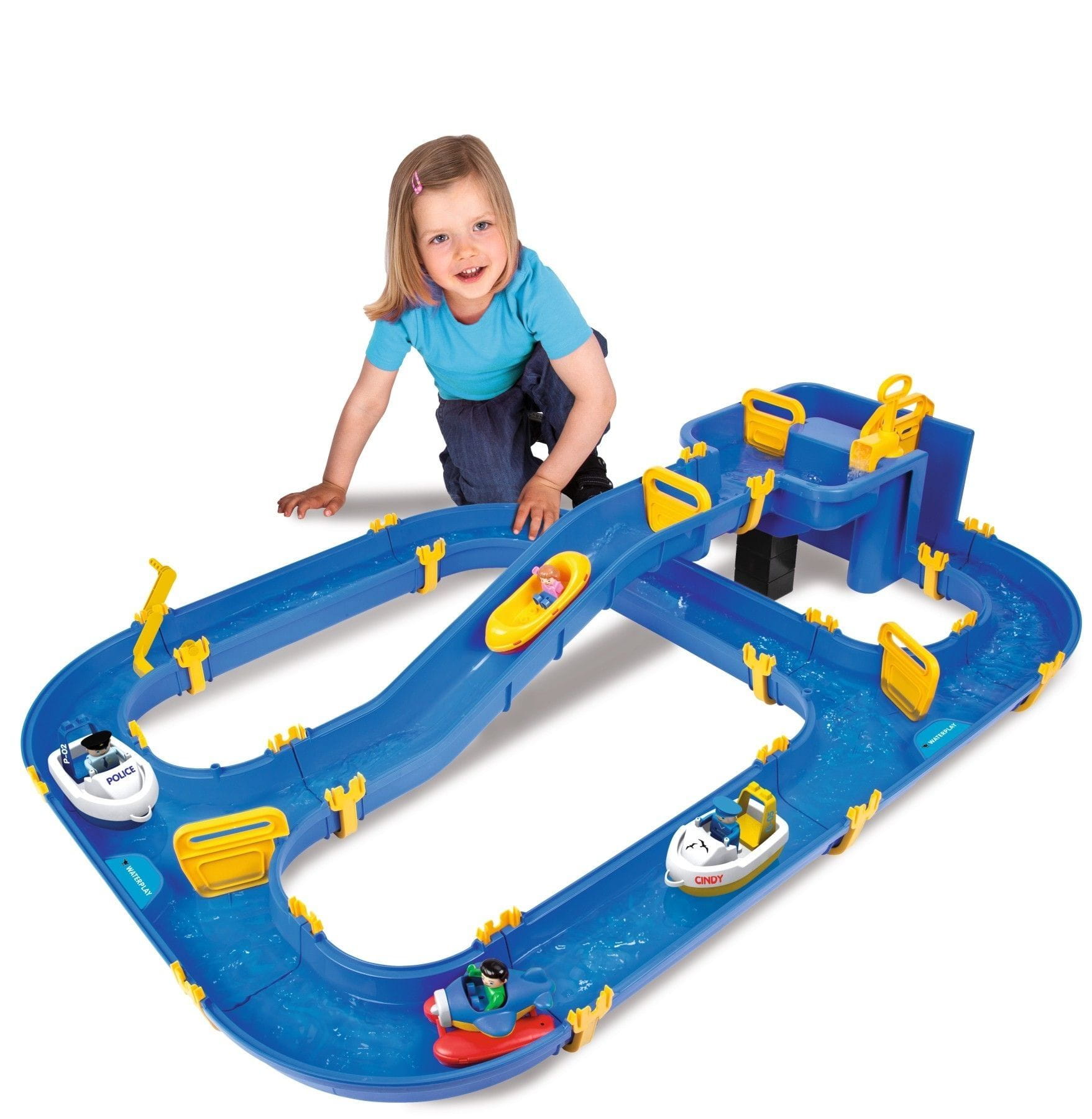 BIG Waterplay Niagara Neue Version Komplett Set Wasserbahn BIG Waterplay Niagara Neue Version Komplett Set Wasserbahn