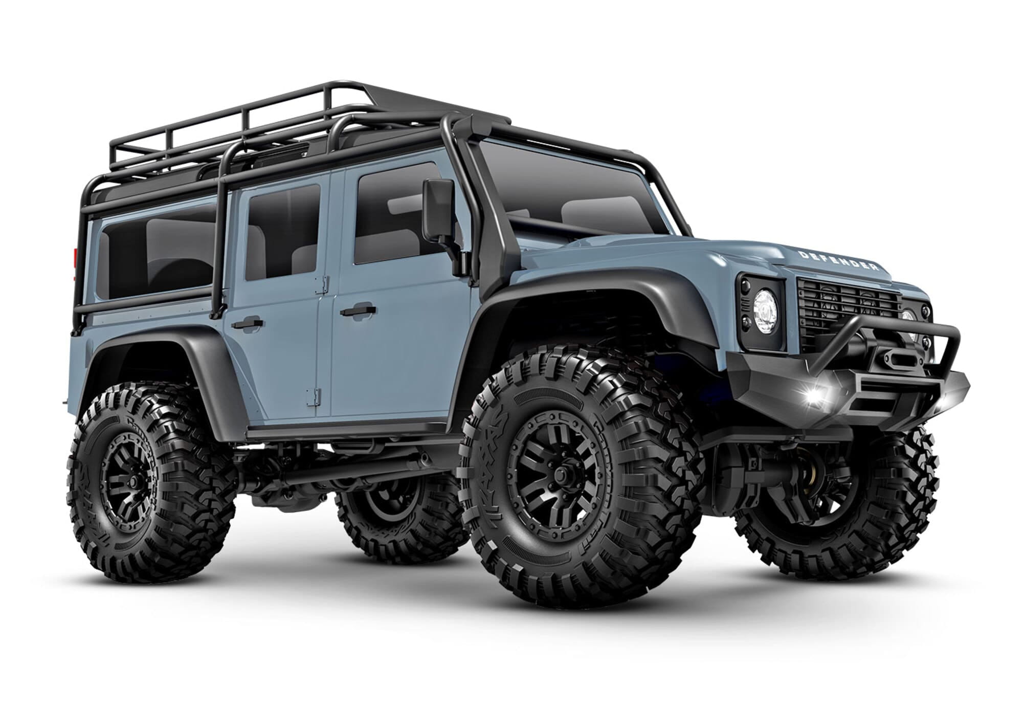 Traxxas TRX-4M LR Defender 4x4 X-blau 1_18 Crawler RTR mit Akku und USB Ladegeraet_