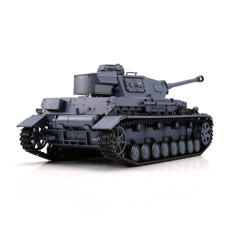Torro 1_16 RC Panzer PzKpfw IV Ausf. F2 grau BB_IR _Metallketten_ - RC-Zubehoer