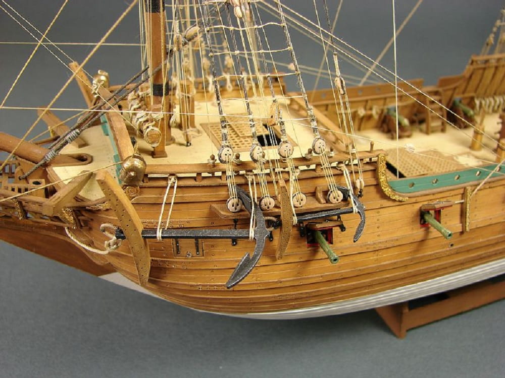 Shipyard Papegojan 1627 The 16 Gun Pinnace 1624 1:72 Laser Cut Kartonbausatz