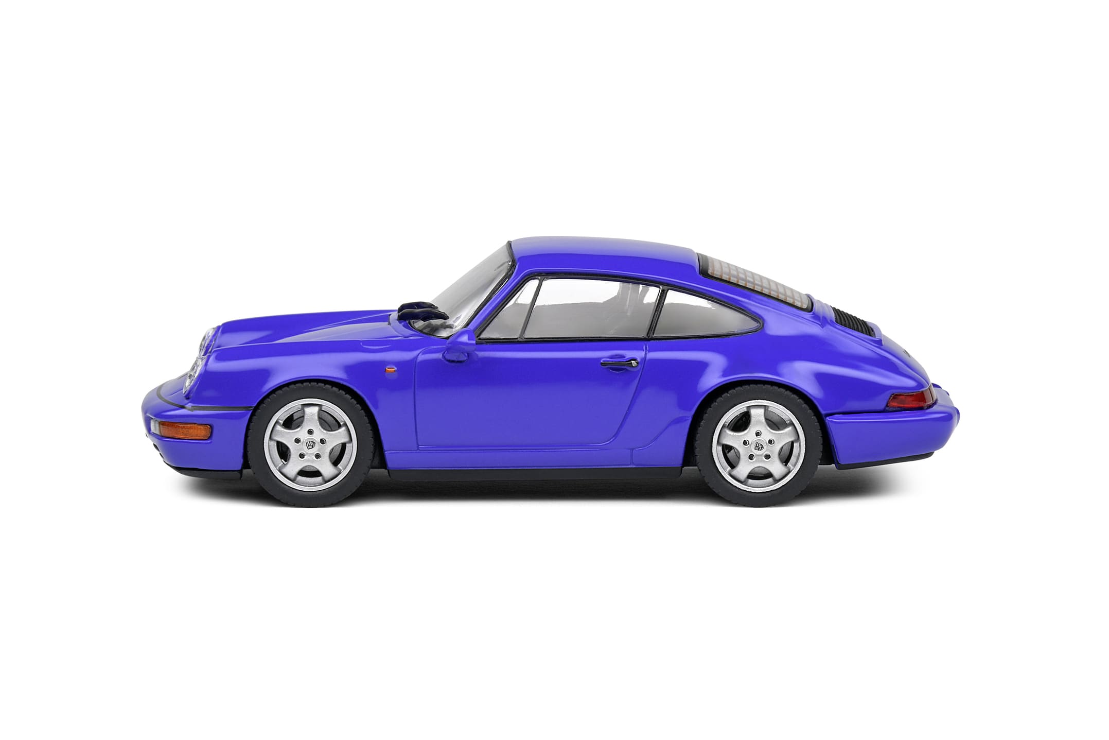 Porsche 911 _964_ Turbo 3.6 Modellauto 1_43 in Electric Blue