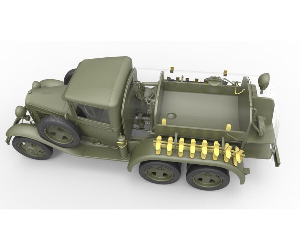 Plastikmodellbau von Miniart 1-35 bz 38 tankwagen