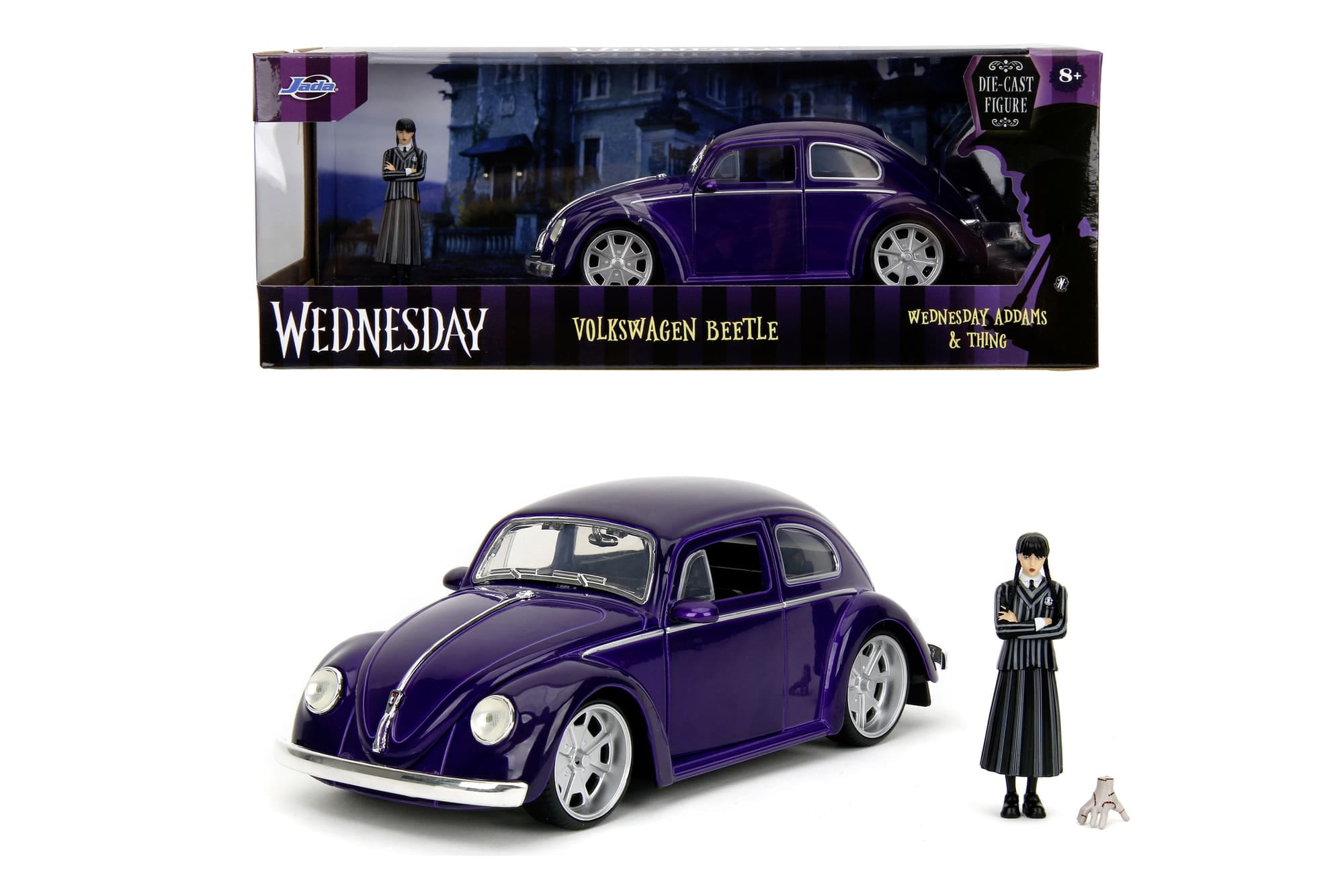 Jada Wednesday Volkswagen Beetle 1_24 - RC-Zubehoer