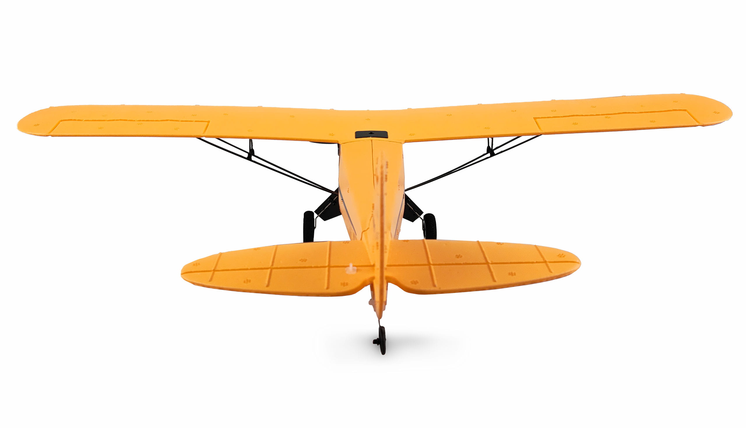 Amewi RC Flugzeug Piper J-3 Cup mit Gyro 3-Kanal BNF gelb