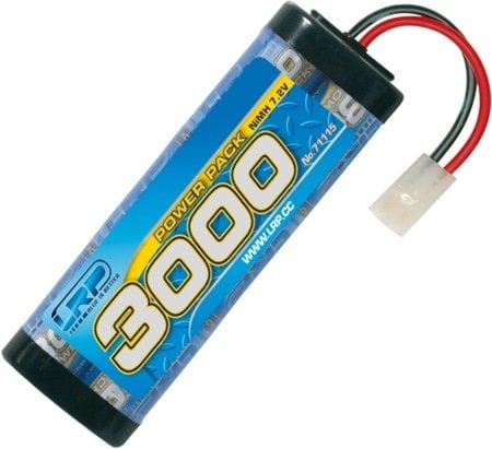 LRP Akku Power 7,2V 3000mAh NiMH 6 Zellen Stick. LRP Akku Power 7,2V 3000mAh NiMH 6 Zellen Stick.