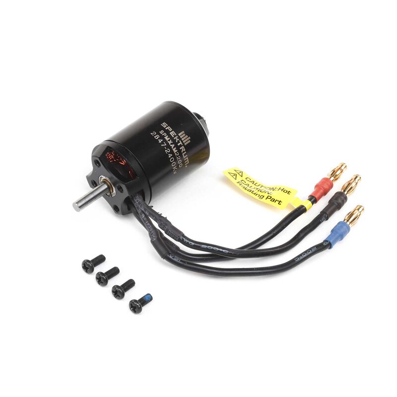 Spektrum Brushless Outrunner Motor_ 2847-2400Kv 6-Pole - RC-Zubehoer