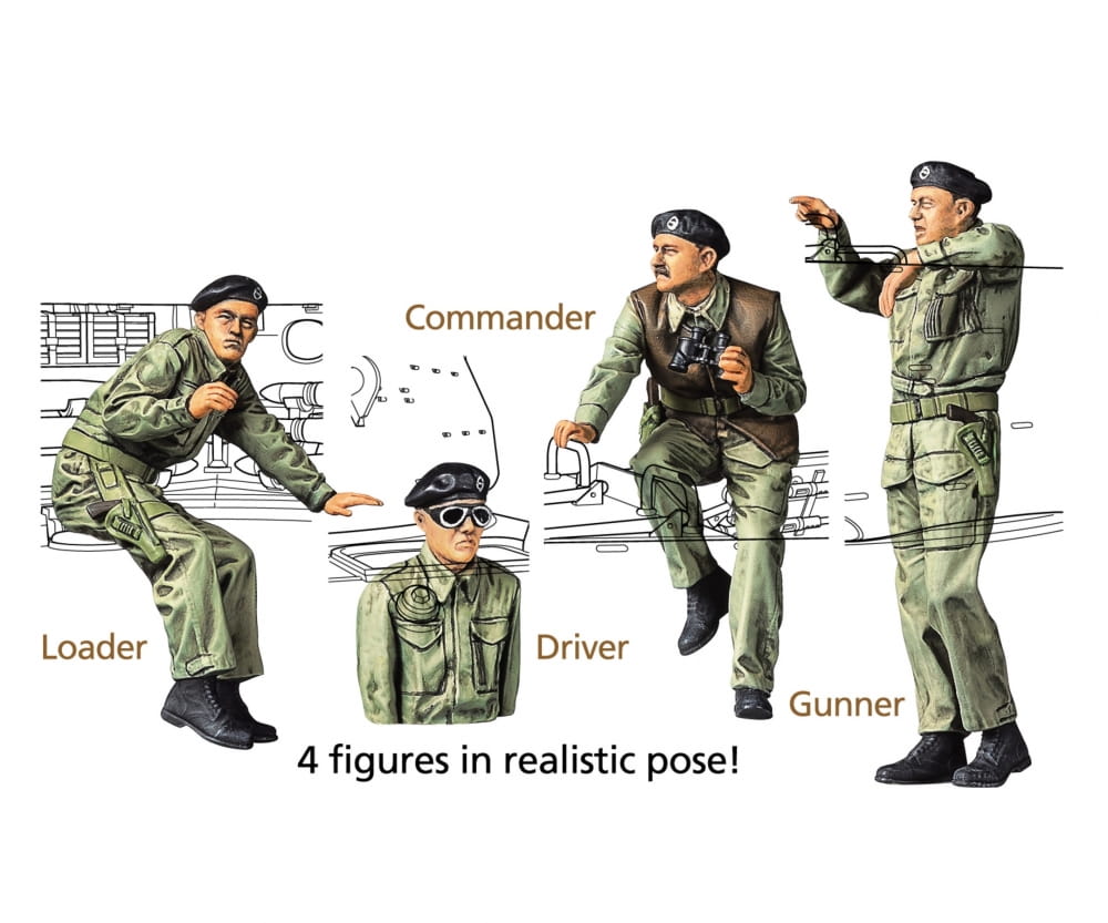 Tamiya Brit. Panzer M10 IIC Achilles 1:35 Plastik Modellbau Militär Bausatz