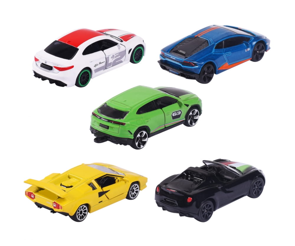 Majorette Dream Cars Italy, 5 Pieces Giftpack