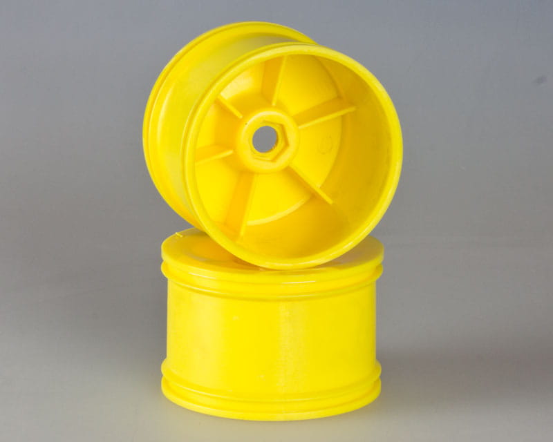 Krick Felgen Truggy gelb 1_8 _Paar_ - RC-Zubehoer