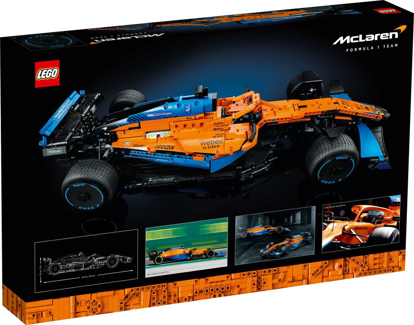 LEGO Technic Racer McLaren 2022 Formel Rennauto