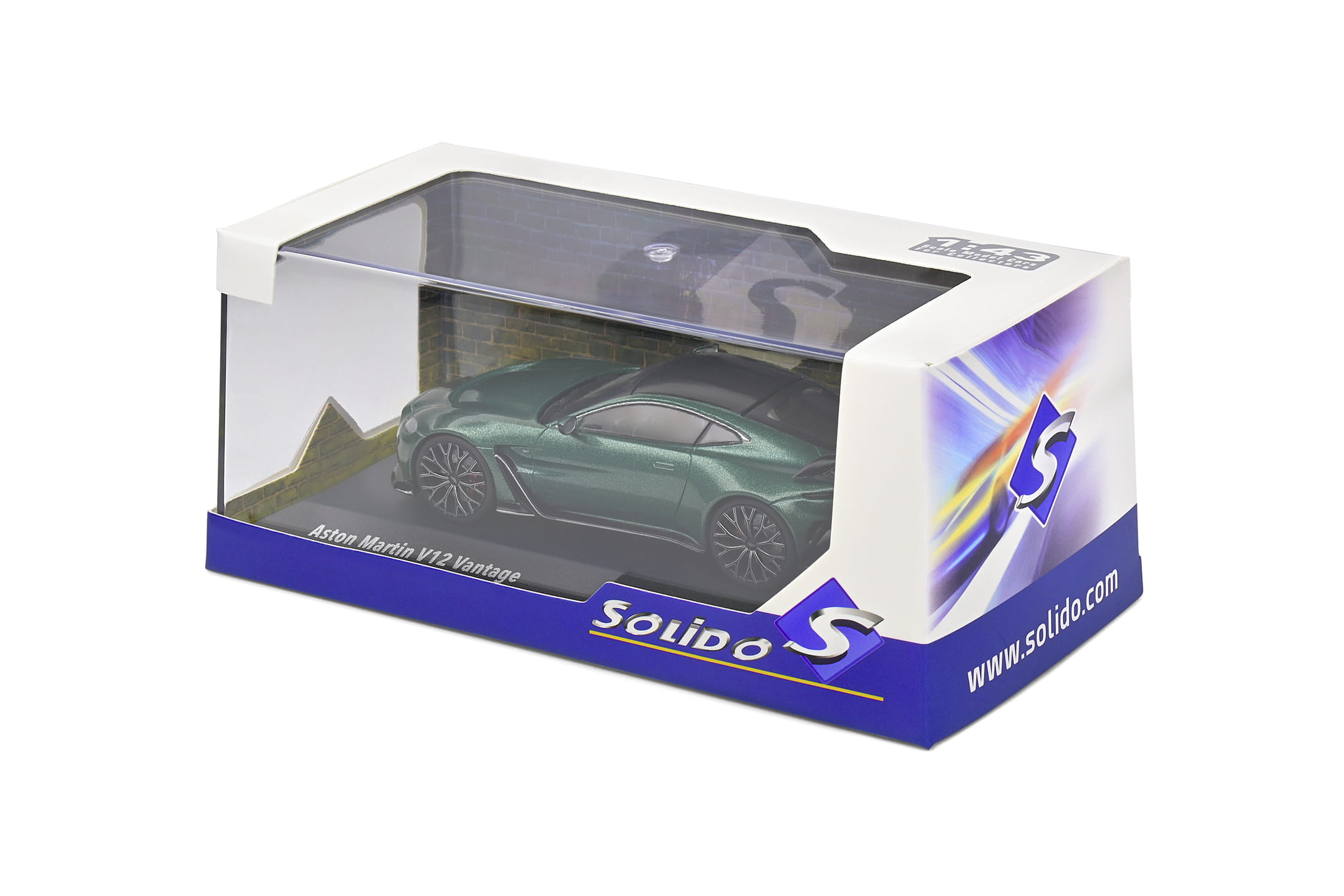Aston Martin Vantage V12 1_43 Modellauto in Aston Martin Racing Green von Solido