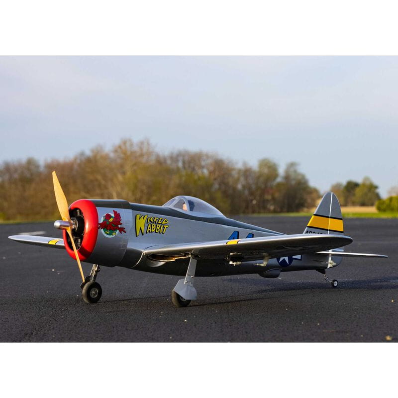 Hangar 9 Fun Scale P-47 Thunderbolt PNP 58.4 RC Flugzeug Hangar 9 Fun Scale P-47 Thunderbolt PNP 58.4 RC Flugzeug