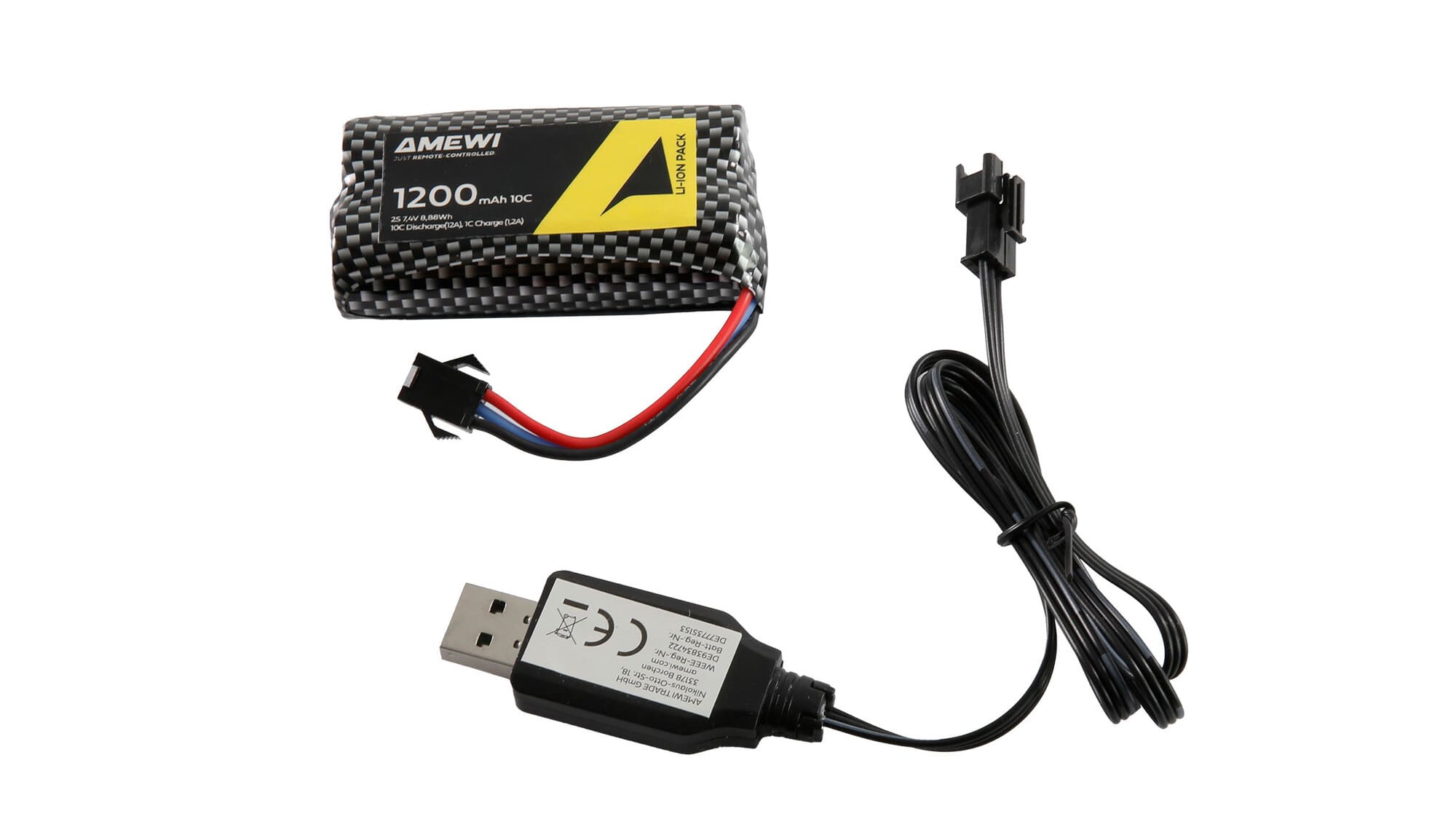 Amewi Toyota Land Cruiser RC Crawler Abschleppwagen 4WD 1_12