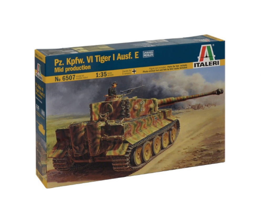 Italeri 1:35 IT WW2 PzKpfw.VI Tiger I Ausf.E mP.