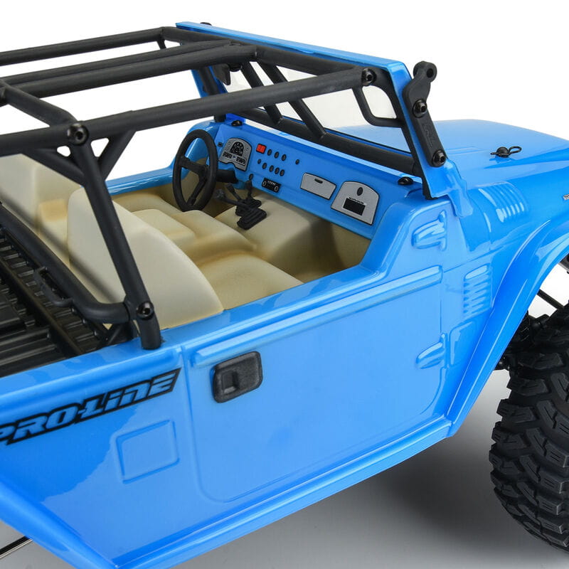 Proline 1_10 1979 Toyota Land Cruiser FJ40 Klar Karosserie_Cage 12.3 WB Crawler - RC-Zubehoer