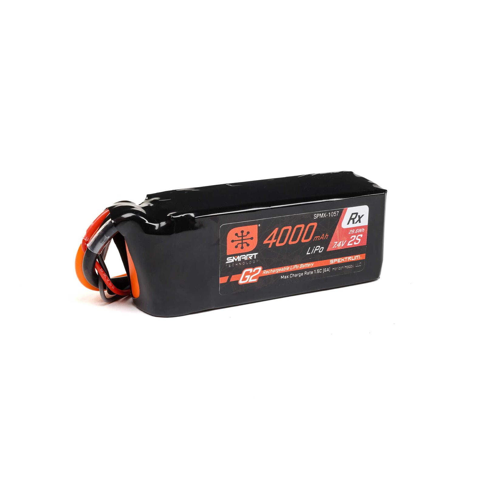 Spektrum 7_4V 4000mAh 2S 15C Smart G2 Empfaenger Lipo Akku_ IC3 - RC-Zubehoer